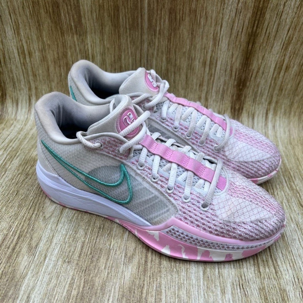 Nike Sabrina 1 Nike By You Nike ID Women's Size 9 Pink White Shoes FJ4036-900